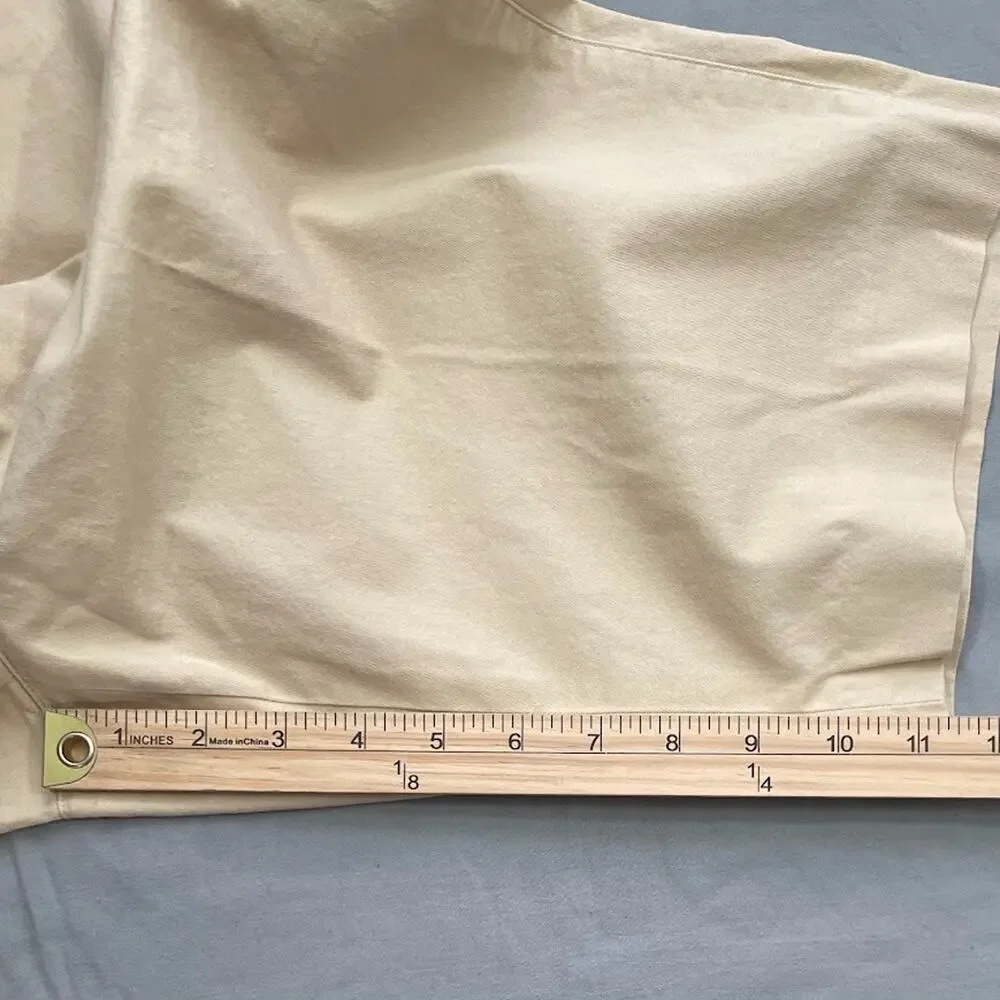 Lauren Ralph Lauren Size 8 Petite Khaki Chinos Skimmers Bermuda Shorts Casual